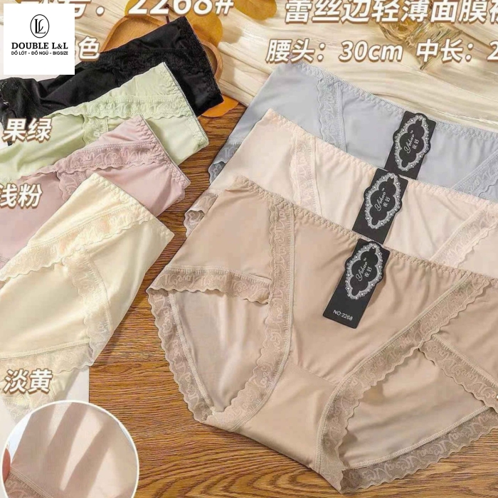 Quần lót su ren Free size- Co Giãn Tốt, Mềm Mại (QLS03)